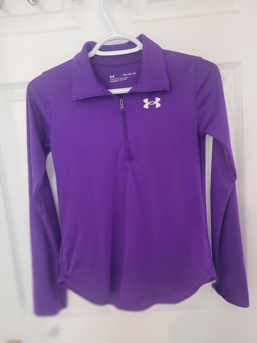 Under Armour Purple 1/4 Zip Pullover